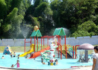 Fiberglas Aqua Park Çocuk Su Evi Açık Ticari Güvenli Yapı Projesi