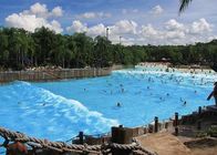 Yapay Su Parkı Dalga Havuzu Otel Plajında ​​Dayanıklı Hava Üfleme Sörf Dalgası