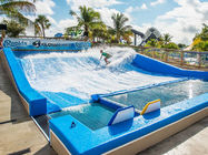 165kw Yüzme Havuzu Su Kaydırakları / Su Parkı Projesi Standart Boyla Akış Rider Surf Simülatörü
