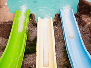 Eğlence Su Parkı'nda Çocuk Fiberglas Su Havuzu Kaydırakları