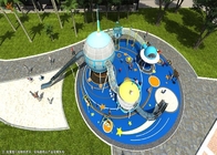 Lüks Çocuklar Açık Aqua Oyun Alanı Tema Parkı Eğlence Ekipmanları