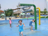 Sıcak Galvanizli Çocuk Su Oyun Alanı, 3 Yaşında Su Parkı Ekipmanları Kolon Sprey