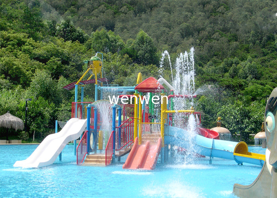 Aqua Park Yüzme Havuzu için 6.5 M Çocuk Ticari Oyun Alanı Ekipmanı