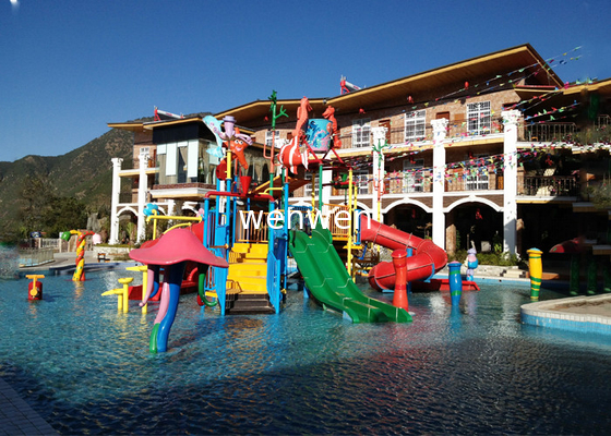 Aqua Park Yüzme Havuzu için 6.5 M Çocuk Ticari Oyun Alanı Ekipmanı