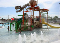 Ticari Açık Su Parkı İnşaatı Fiberglas Çocuk Aqua Park Ekipmanları