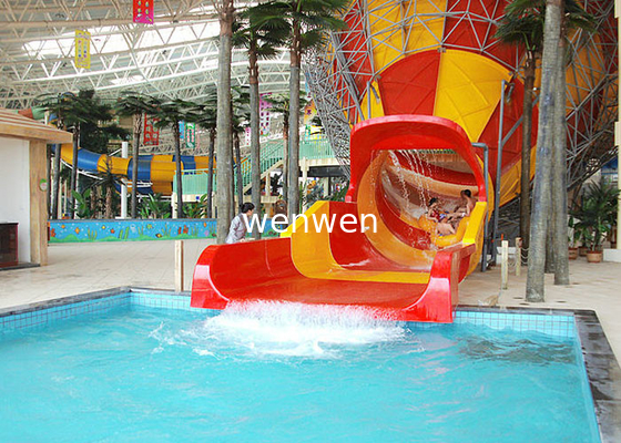 Super Whirlwind Water Slide Aqua Fiberglas Tema Parkı Ekipmanları
