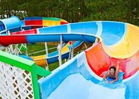 Aqua Park Resorts için Aile Açık Spiral Slayt Dışarıda Özel Boyut