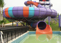 Büyük Yüzme Havuzları için Super Bowl Su Kaydırağı / Tema Su Parkı Eğlence Slide