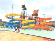 Resort Park için OEM Anti Ultraviyole Aqua Bahçesi Korsan Gemisi Slayt
