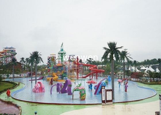 Aqua Bahçesi Ekipmanları Su Temalı Park Resort Otel İçin Aqua Evi