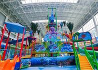 Resort Aqua Bahçesi Ekipmanları İçin Eğlence Parkı Su Evi