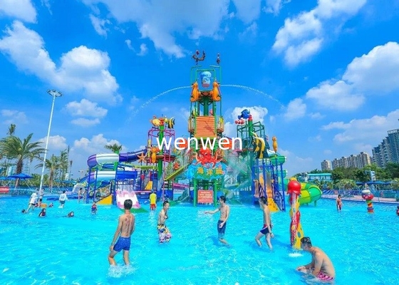Anti - UV Eğlence Parkı 30m3 / H Su Oyun Parkı