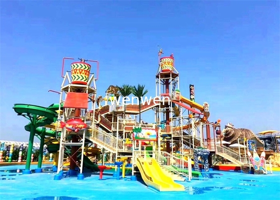 Ticari 0.6m Açık Aqua Oyun Alanı Çocuk Su Parkı Gezileri