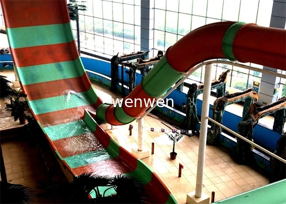 Yetişkinler İçin Özel Boomerang Su Kaydırakları Ticari Su Parkı Ekipmanları