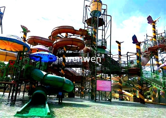 50 Kişilik 30m3 / H Aqua Oyun Parkı Korsan Gemisi Su Evi