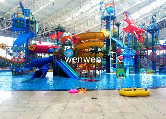 50 Kişilik 30m3 / H Aqua Oyun Parkı Korsan Gemisi Su Evi