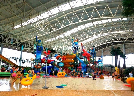 50 Kişilik 30m3 / H Aqua Oyun Parkı Korsan Gemisi Su Evi