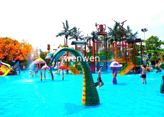 Otel Yüzme Havuzu için Renk Etkileşimli Aqua Bahçesi Mix