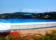Vakum pompası ile güçlendirilmiş özelleştirilmiş Su Parkı Yüzme Dalga Havuzu