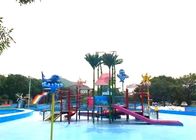 Splash Park Anti - UV için Çocuk Su Havuzu Oyun Ekipmanları