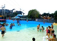 1000 Kişi/1000m2 1.2M Yüksek Su Parkı Yetişkinler İçin Dalga Havuzu