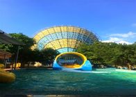 Yetişkinler İçin Boomerang Özel Su Kaydırakları Ticari Su Parkı Ekipmanları