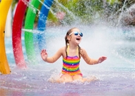 Splash Oyuncaklar Su Parkı Ekipmanları için Fiberglas Çocuk Su Bahçesi
