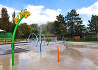 Splash Oyuncaklar Su Parkı Ekipmanları için Fiberglas Çocuk Su Bahçesi