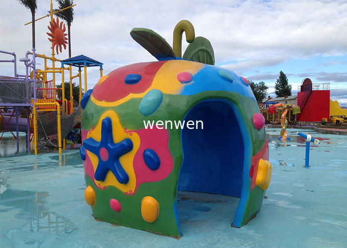 Aile Üyeleri Su Eğlence Oyunu Playground Dev Kamyon İçin Apple Evi Oyun Ekipmanı