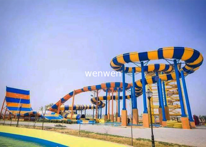 Resort Ashland / DSM Reçine, 18.75m Platform Yüksekliği İçin Dev Bumerang Su Kaydırağı